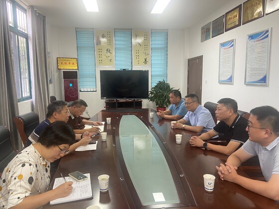 陈智赴江苏省水文水资源勘测局宿迁分局调研交流