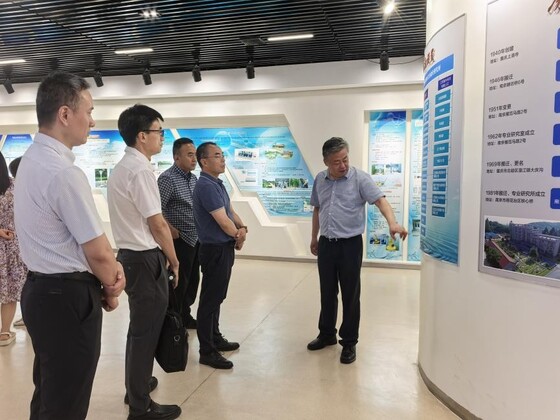 宁夏回族自治区水利厅宋正宏副厅长一行来所调研交流