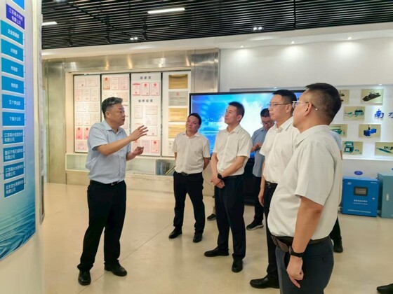 浙江省水利厅总工程师陈烨兴一行调研南自所